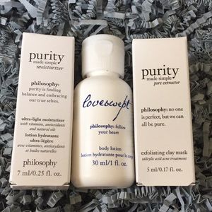 New 3 pc Philosophy Bundle